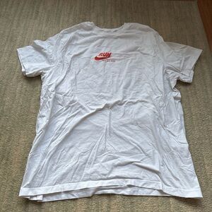 Nike NYC white running t-shirt